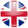 bandera inglesa que indica traducción al inglés